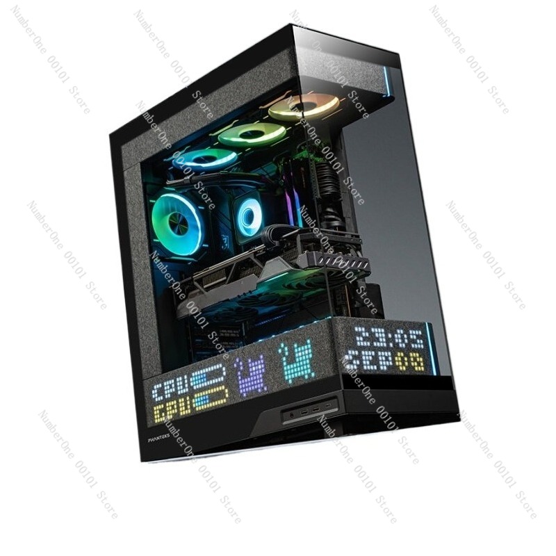 Pc Gaming Aquarium - هيكل كمبيوتر للألعاب بتصميم بانورامي على