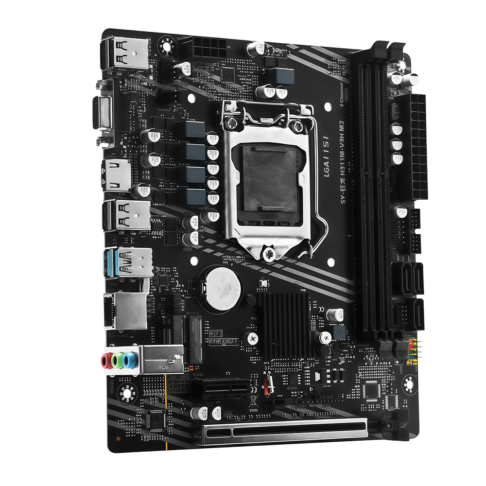 Intel Cpu Core I5 - لوحة أم للألعاب SOYO H311 تدعم