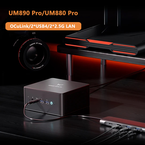 Pc Gaming Windows 7 - كمبيوتر ألعاب صغير MINISFORUM OCuLink UM890