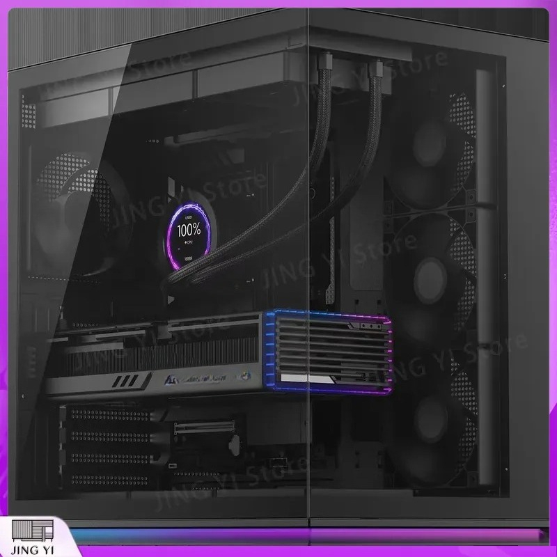 Pc Gaming Aquarium - علبة كمبيوتر للألعاب ATX متوسطة الحجم