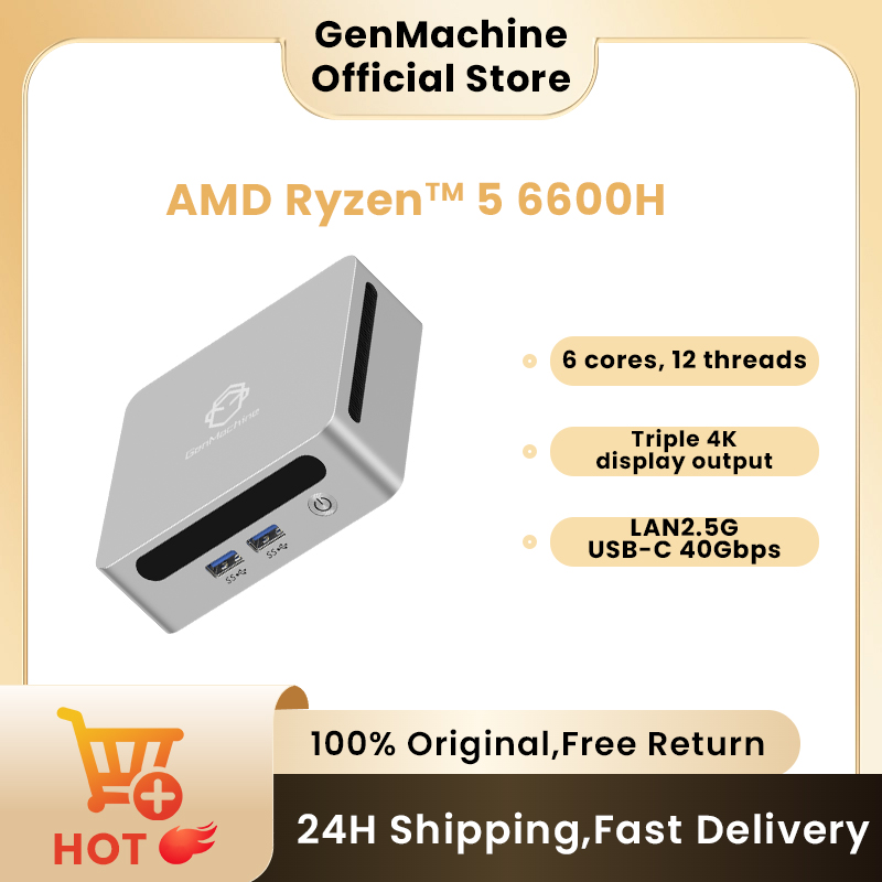 Pc Gaming Windows 7 - GenMachine Ryzen 6600H 6600U 6800H كمبيوتر