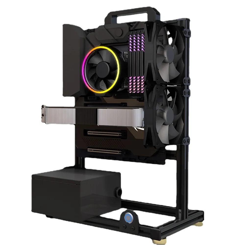 إطار علبة كمبيوتر مفتوح MOD AT - مراجعة Pc Gaming Center وسعره