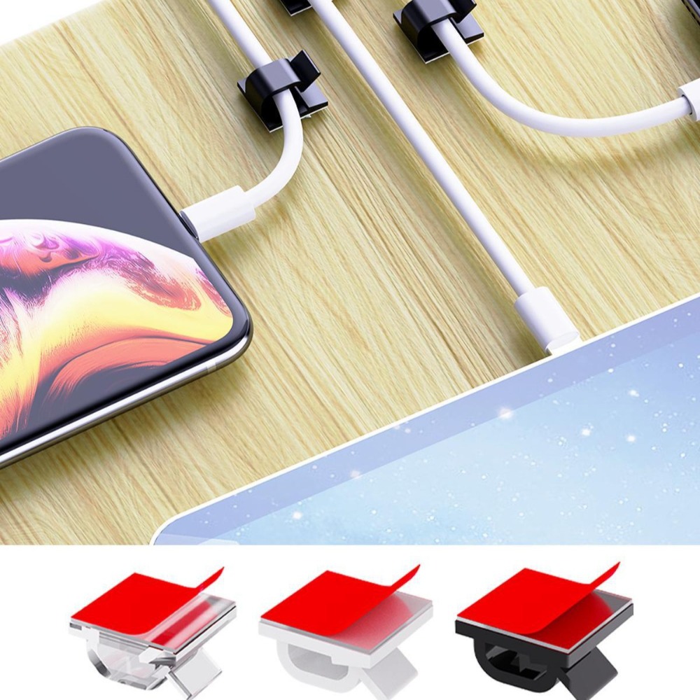 مشبك كابلات بلاستيكي شفاف على  - مراجعة Cable Management Sleeve وسعره