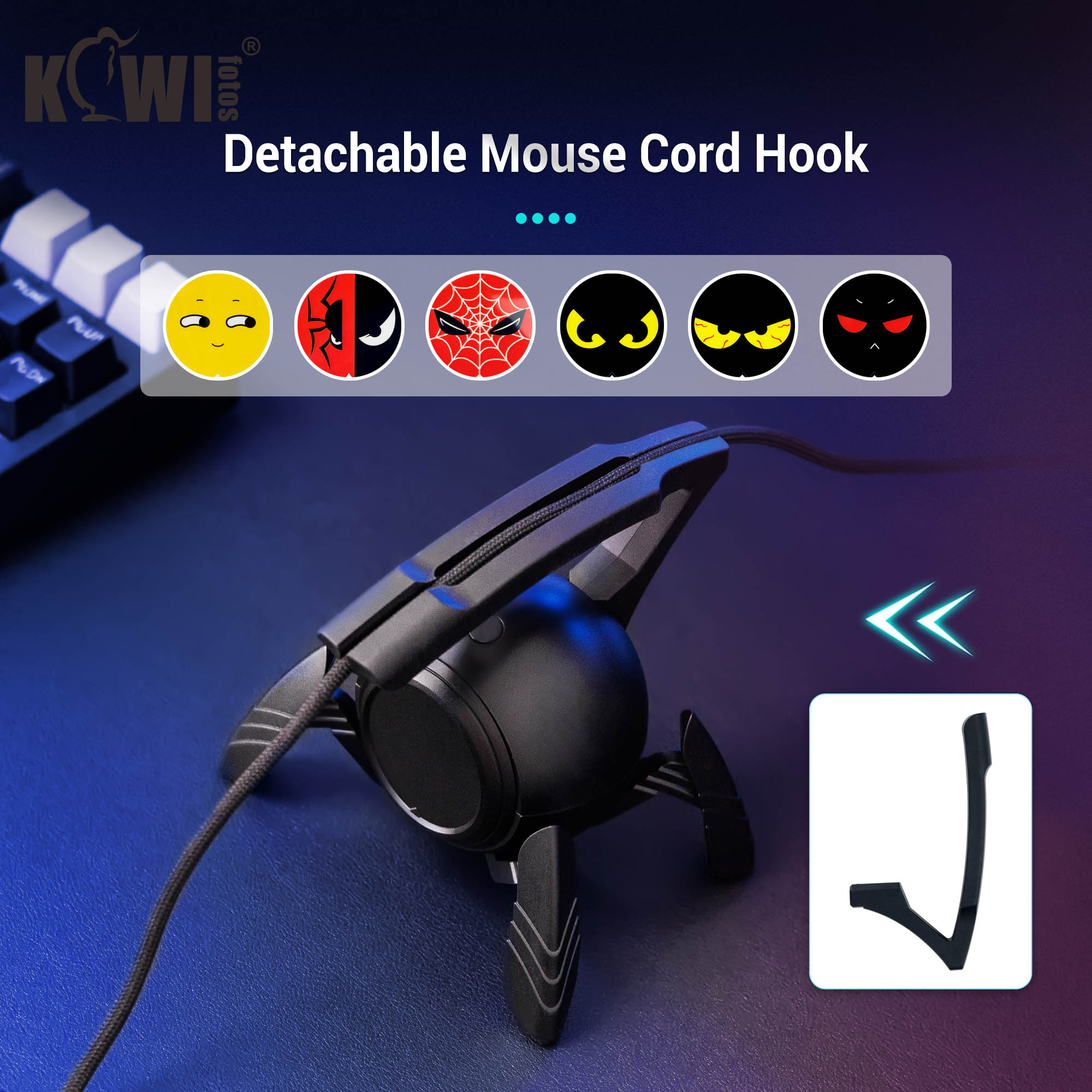 حامل كابل الماوس الألعاب ماوس  - مراجعة Mouse Bungee Holder وسعره