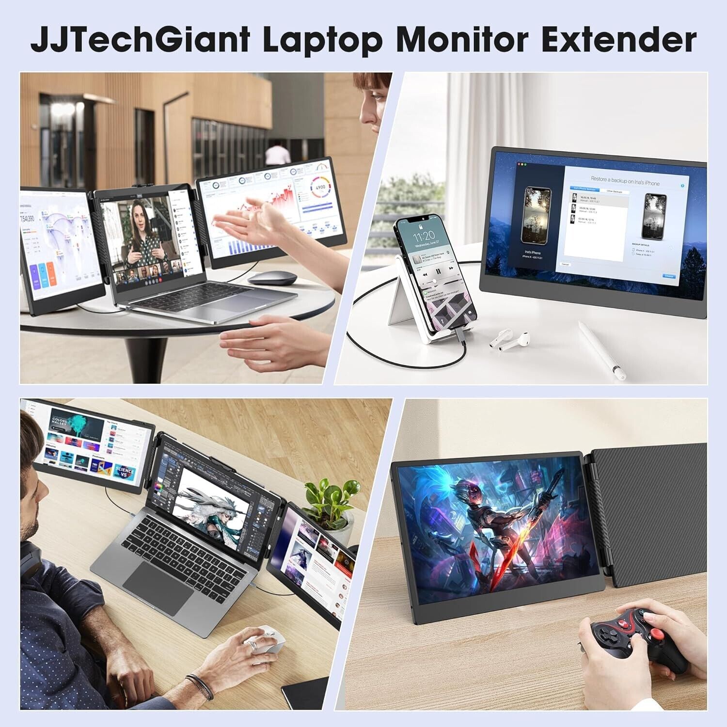 OFFIYA 14 بوصة IPS 1080P FHD ش - مراجعة High Refresh Monitor وسعره