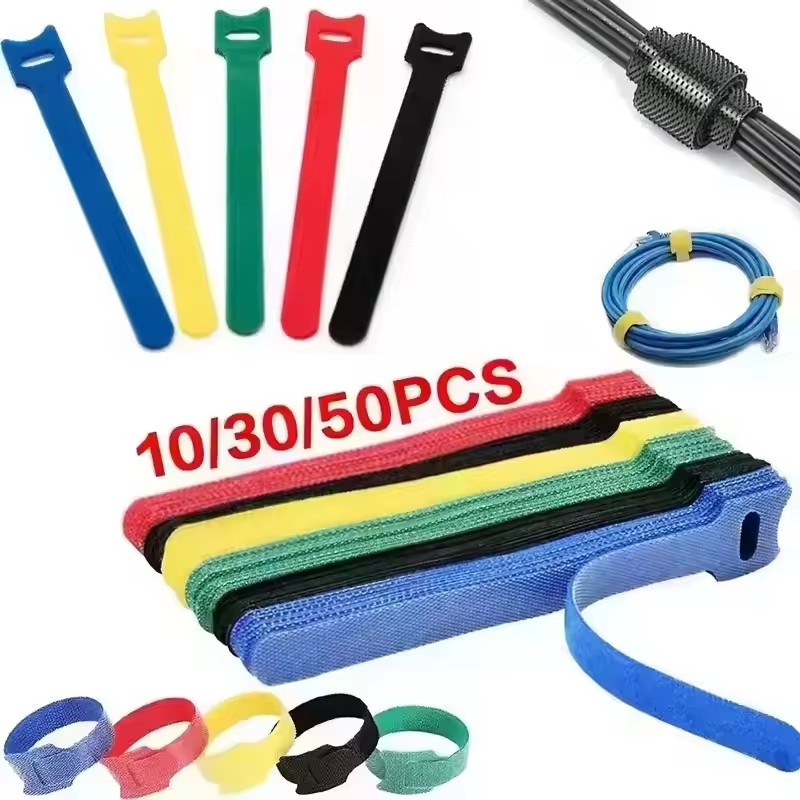10/30/50 قطعة منظم كابلات USB، - مراجعة Cable Management Sleeve وسعره