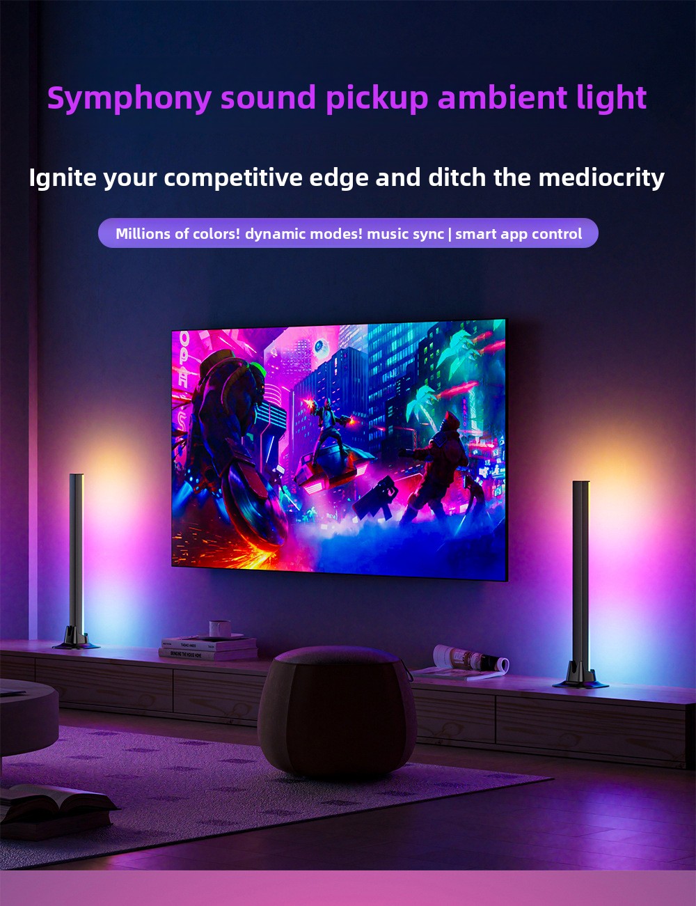 شريط إضاءة LED متفاعل مع الصوت - مراجعة No Rgb Gaming Pc وسعره