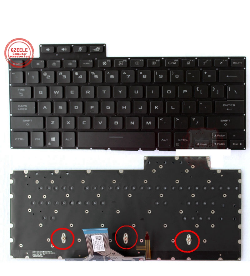 New US Backlit Keyboard for AS - مراجعة No Rgb Gaming Pc وسعره