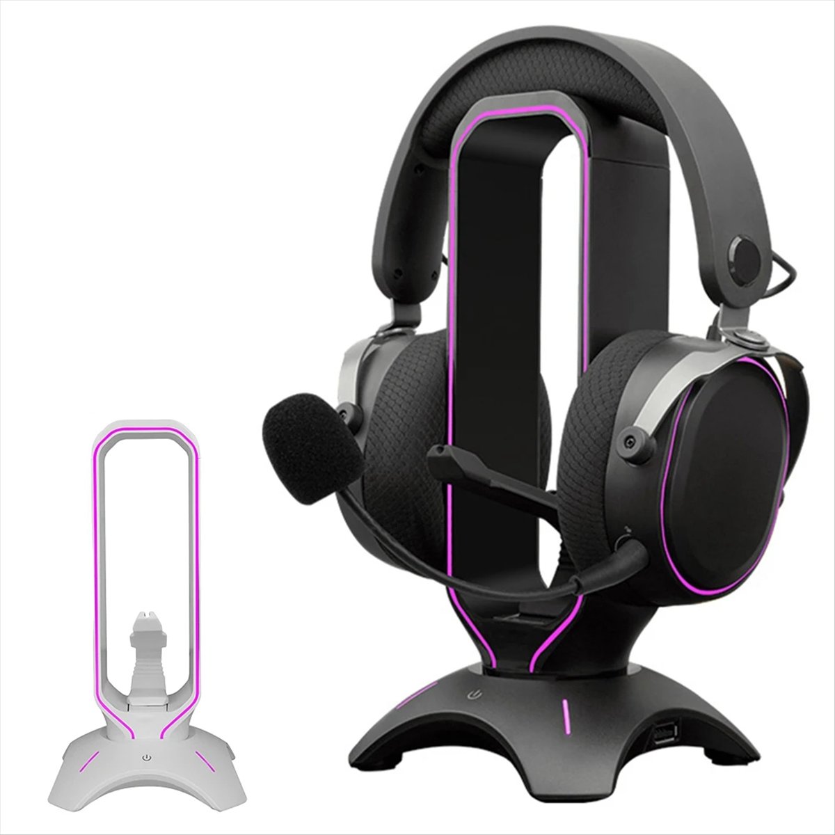 حامل سماعة رأس للألعاب RGB ثاب - مراجعة Mouse Bungee Holder وسعره
