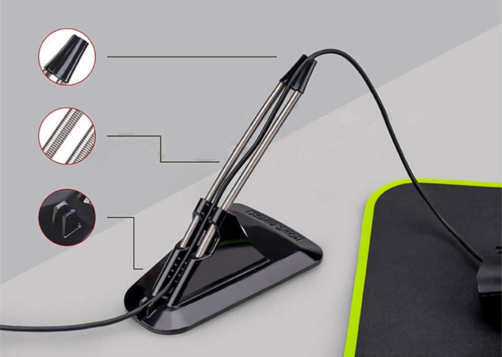 حامل كابل ماوس بونجي مرن لتنظي - مراجعة Mouse Bungee Holder وسعره