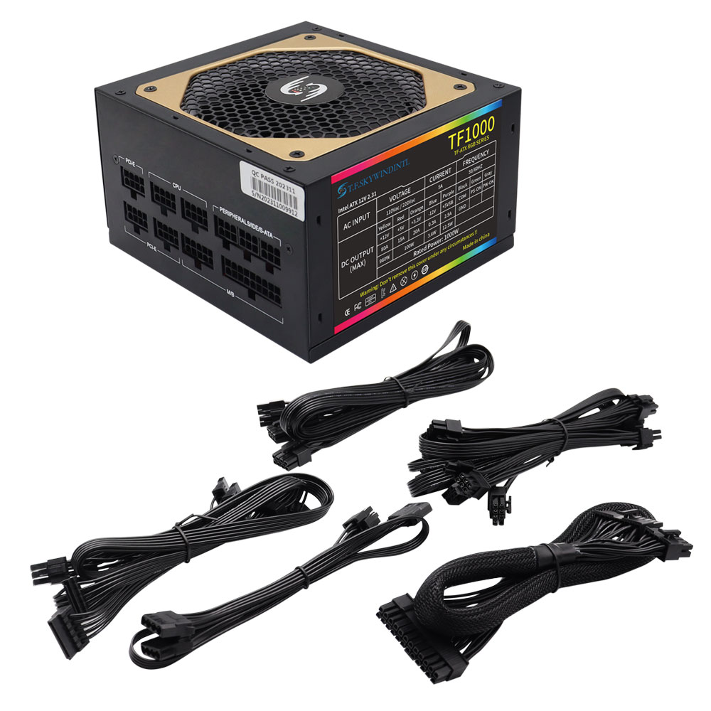 ر. ف. Skywintl-PC مزود الطاقة  - مراجعة Pc Gaming Watt وسعره