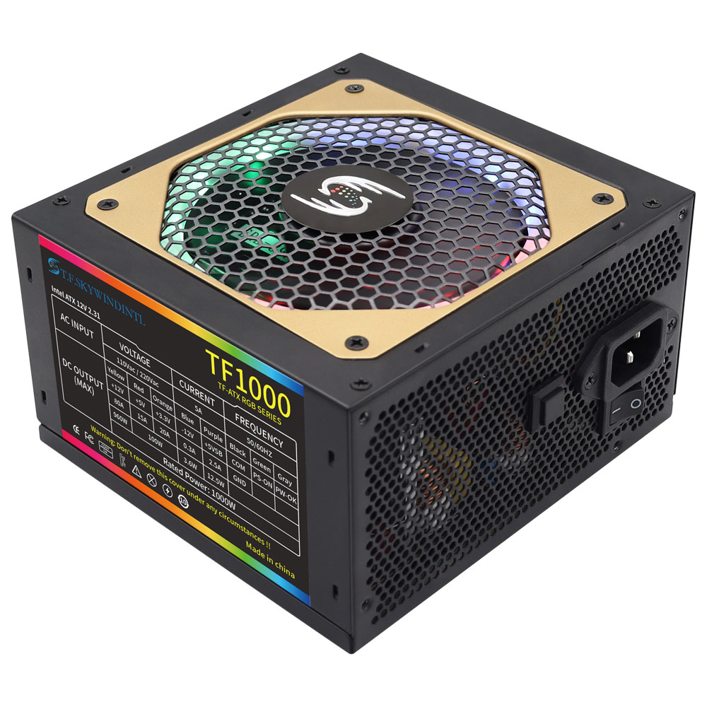 ر. ف. Skywintl-PC مزود الطاقة  - مراجعة Pc Gaming Watt وسعره