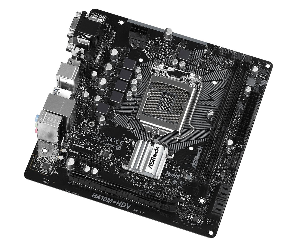 لوحة أم ASROCK H410M-HDV من إن - مراجعة Intel Cpu Core I5 وسعره