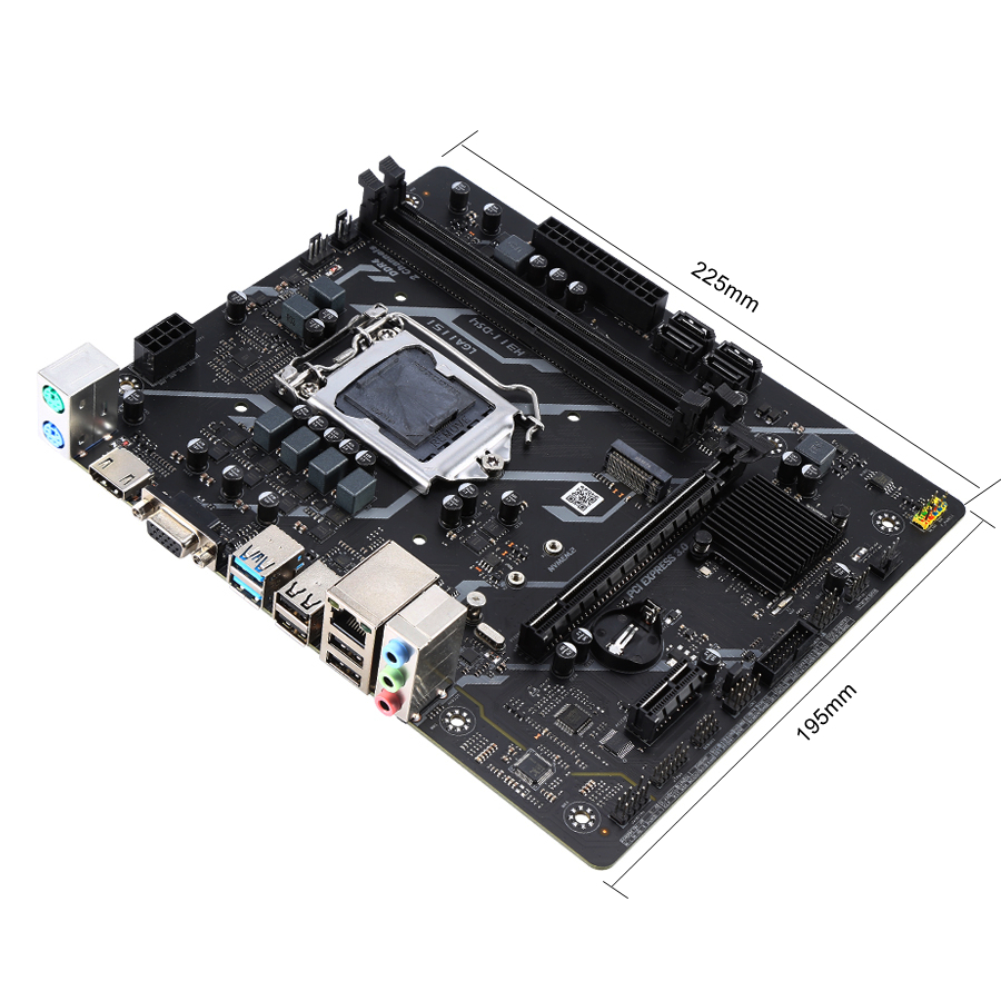 لوحة أم KLLISRE H310 H311-DS4  - مراجعة Intel Cpu Core I5 وسعره