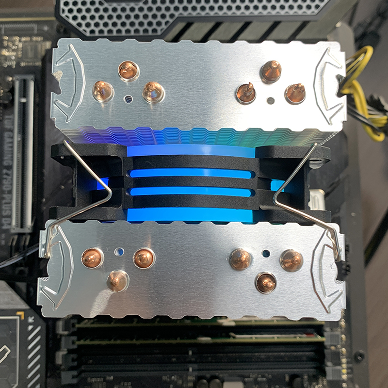 مروحة تبريد وحدة المعالجة المر - مراجعة Pc Gaming Center وسعره