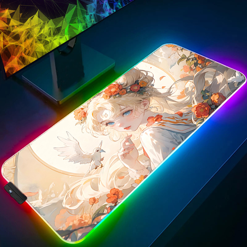 لوحة ماوس كبيرة RGB للألعاب مع - مراجعة No Rgb Gaming Pc وسعره