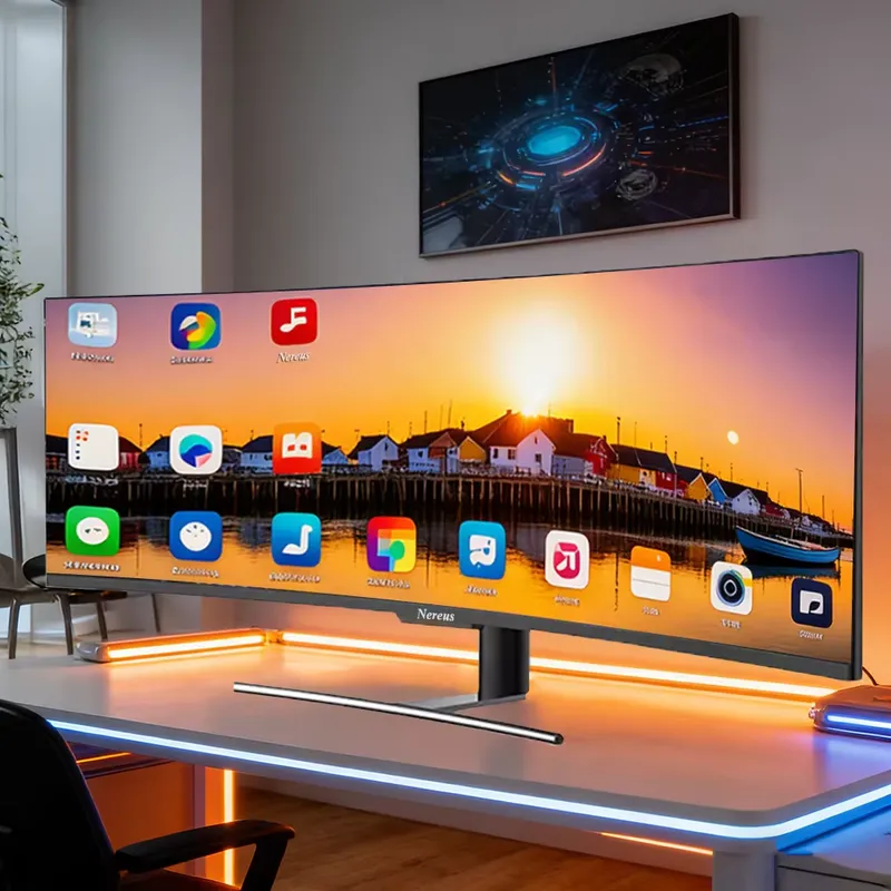 شاشة ألعاب منحنية FY 4K بتردد  - مراجعة High Refresh Monitor وسعره