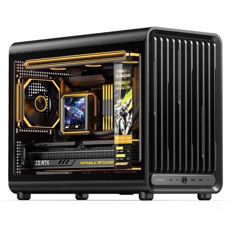 هيكل كمبيوتر مكتبي Jonsbo D33  - مراجعة Pc Gaming Center وسعره
