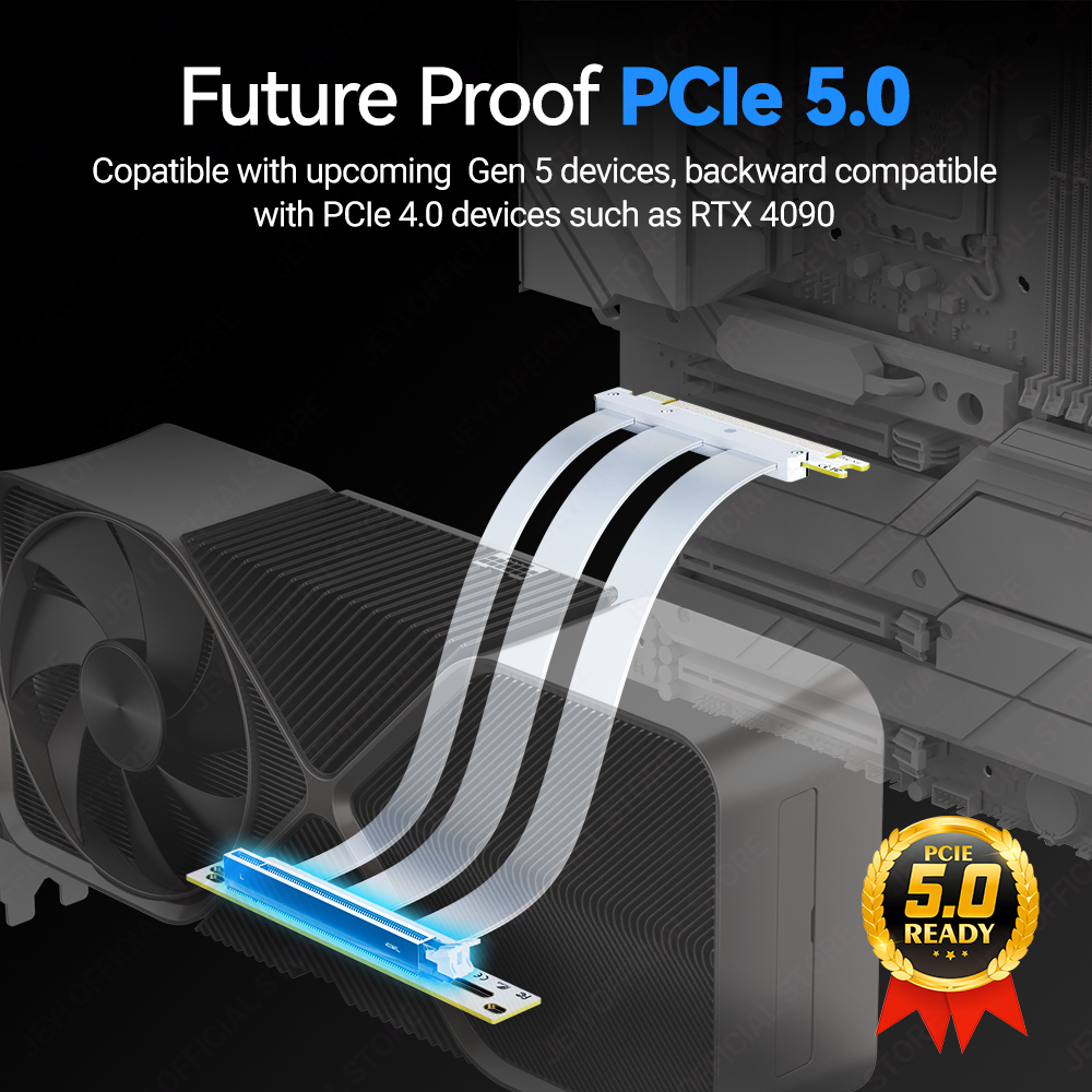 JEYI PCIe 5.0 X16 كابل الناهض  - مراجعة Pc Gaming Rtx 5090 وسعره