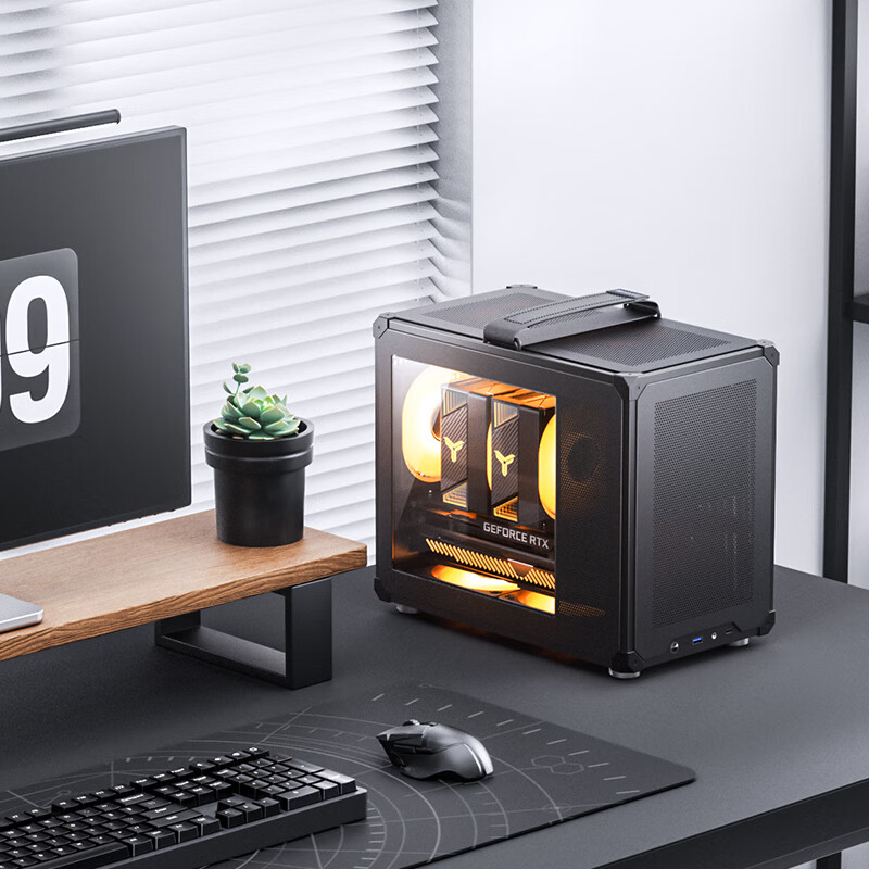 حافظة MATX بمقبض شبكي من JONSB - مراجعة Pc Gaming Center وسعره