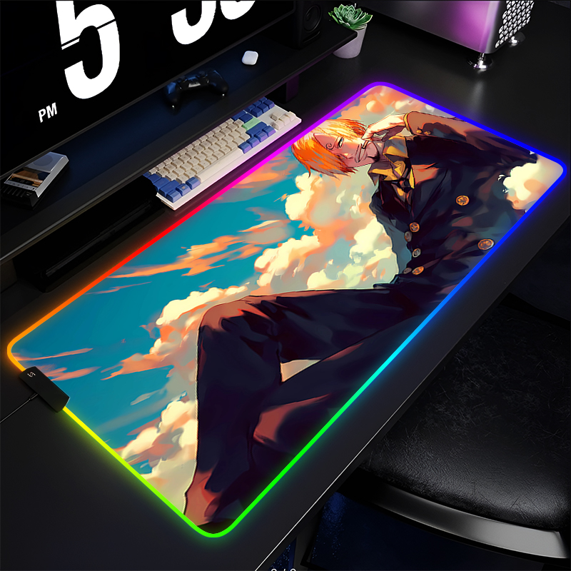 لوحة ماوس RGB بتصميم أنمي من و - مراجعة No Rgb Gaming Pc وسعره