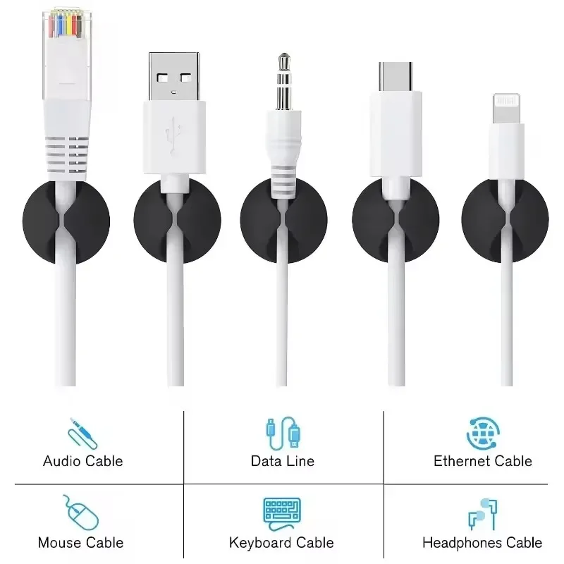 5/50 قطعة سطح المكتب جدار مقاط - مراجعة Cable Management Sleeve وسعره