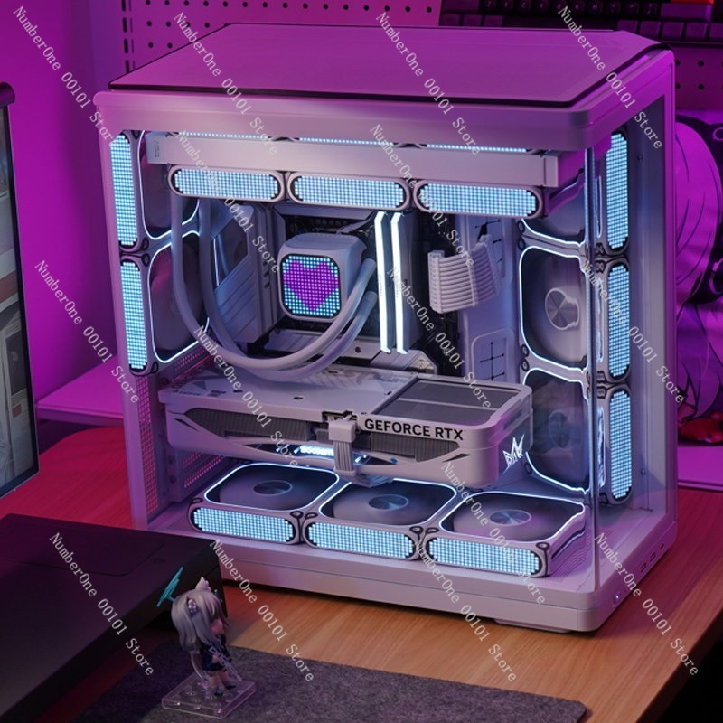 هيكل كمبيوتر للألعاب بتصميم حو - مراجعة Pc Gaming Aquarium وسعره