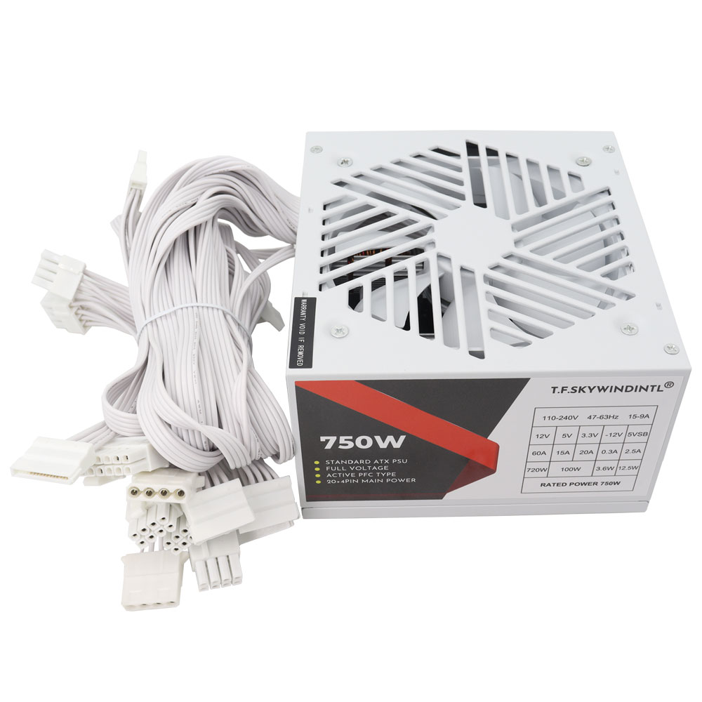 مصدر طاقة للكمبيوتر PSU أبيض 7 - مراجعة Pc Gaming Watt وسعره