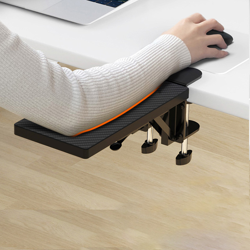 قوس ذراع الكمبيوتر الخشبي ، حا - مراجعة Mouse Bungee Holder وسعره