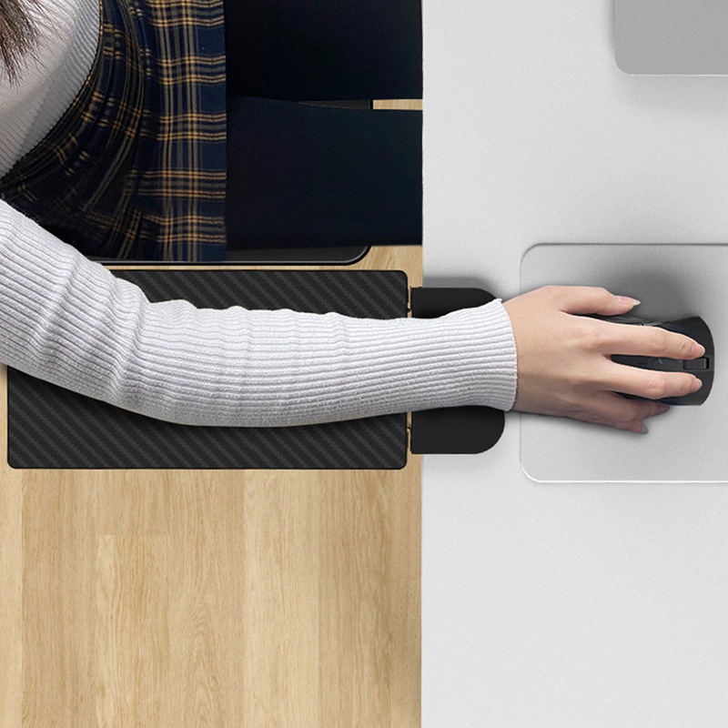 قوس ذراع الكمبيوتر الخشبي ، حا - مراجعة Mouse Bungee Holder وسعره