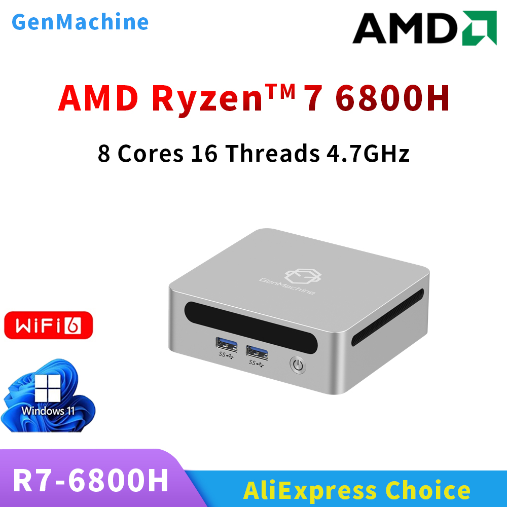 GenMachine Ryzen 6600H 6600U 6 - مراجعة Pc Gaming Windows 7 وسعره