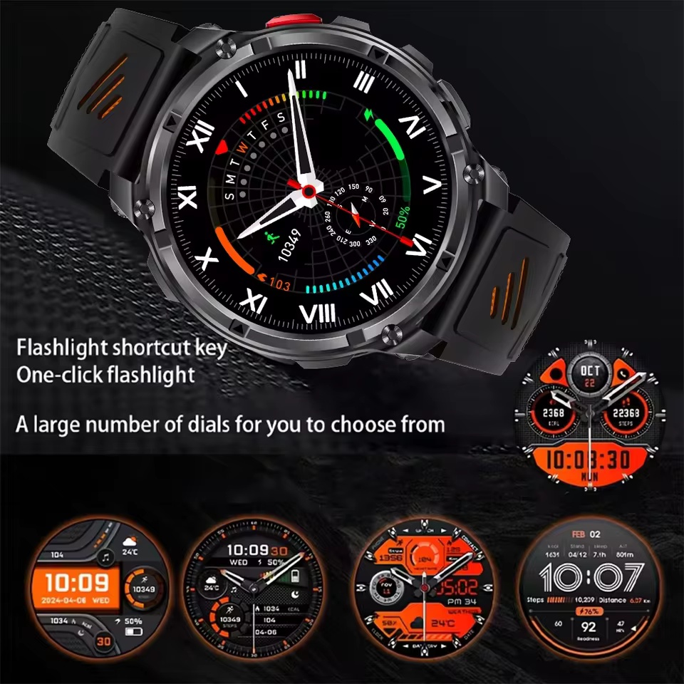 ساعة ذكية عسكرية T-Rex3 بشاشة  - مراجعة High Refresh Monitor وسعره
