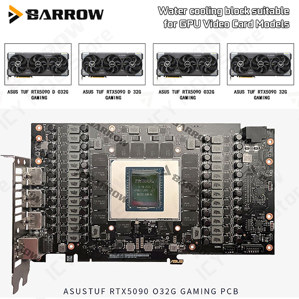 بطاقة عرض بارو كتلة تبريد المي - مراجعة Pc Gaming Rtx 5090 وسعره