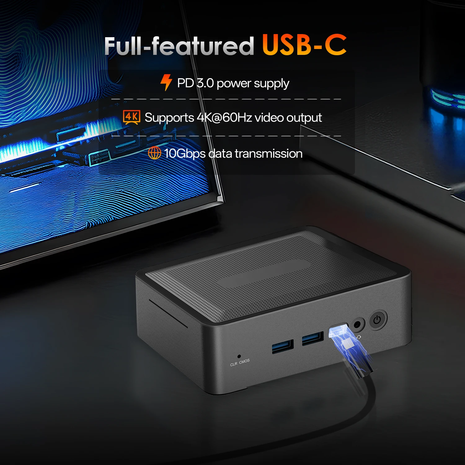 كمبيوتر مصغر U58 مع معالج Ryze - مراجعة Pc Gaming Windows 7 وسعره